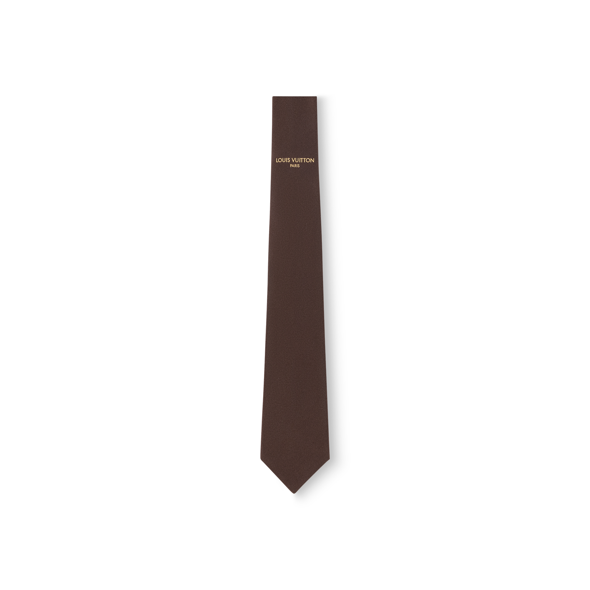 LOUIS VUITTON ダークブラウン ネクタイ Louis Vuitton Tie S00 - Accessories | LOUIS VUITTON